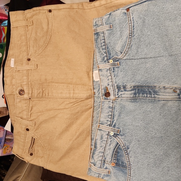 2 pairs Levis jeans 38x30 relaxed fit and tapered leg - Picture 3 of 5